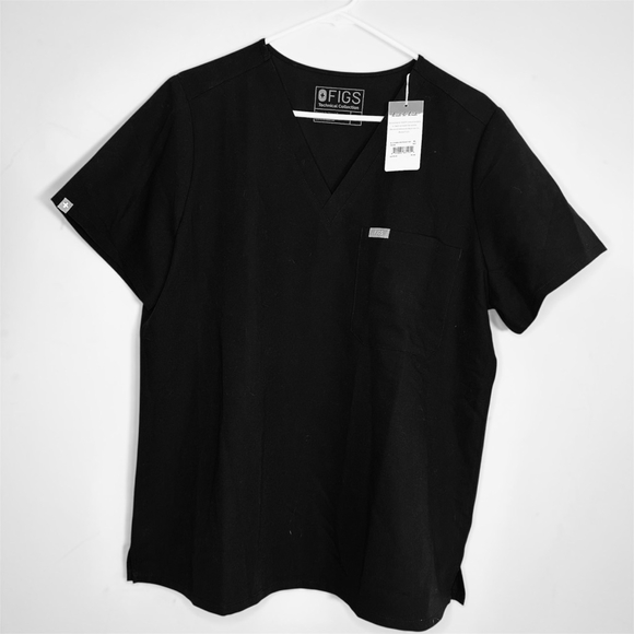 FIGS Tops - Women's FIGS Scrub Top XL Black